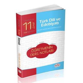 Kitap 11.Sınıf Türk Dili Ve Edebiyatı Öğretmenin Ders Notları-Editör Yayınları