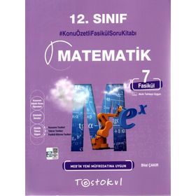 Kitap 12.Sınıf Matematik Konu Özetli Fasikül Soru Kitabı 7 Fasikül-Testokul Yayınları