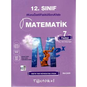Kitap 12.Sınıf Matematik Konu Özetli Fasikül Soru Kitabı 7 Fasikül-Testokul Yayınları