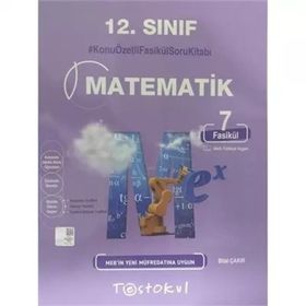 Kitap 12.Sınıf Matematik Konu Özetli Fasikül Soru Kitabı 7 Fasikül-Testokul Yayınları