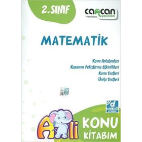 Kitap 2. Sınıf Matematik Afilli Konu Kitabım Yeni-Cancan Yayınları
