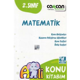 Kitap 2. Sınıf Matematik Afilli Konu Kitabım Yeni-Cancan Yayınları