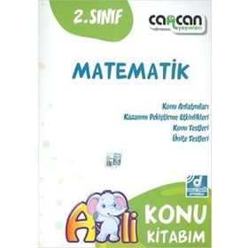 Kitap 2. Sınıf Matematik Afilli Konu Kitabım Yeni-Cancan Yayınları