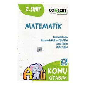 Kitap 2. Sınıf Matematik Afilli Konu Kitabım Yeni-Cancan Yayınları