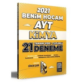 Kitap 2021 AYT Testmatik Kimya Deneme Sınavları-Bilinçsel Yayınları