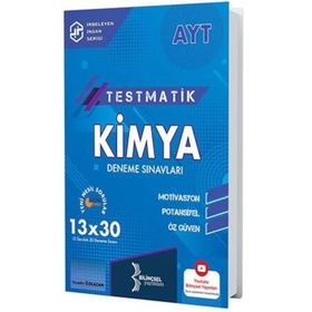 Kitap 2021 AYT Testmatik Kimya Deneme Sınavları-Bilinçsel Yayınları