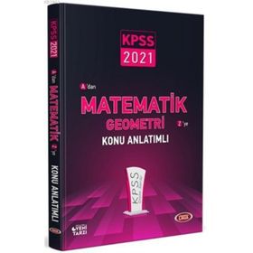 Kitap 2021 KPSS A'dan Z'ye Matematik Geometri Konu Anlatımlı-Data Yayınları
