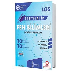 Kitap 2021 LGS Testmatik Fen Bilimleri Deneme Sınavları-Bilinçsel Yayınları