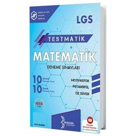 Kitap 2021 LGS Testmatik Matematik Deneme Sınavları-Bilinçsel Yayınları
