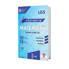 Kitap 2021 LGS Testmatik Matematik Deneme Sınavları-Bilinçsel Yayınları