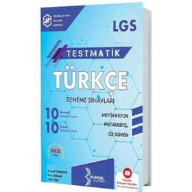 Kitap 2021 LGS Testmatik Türkçe Deneme Sınavları-Bilinçsel Yayınları