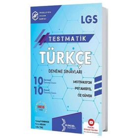 Kitap 2021 LGS Testmatik Türkçe Deneme Sınavları-Bilinçsel Yayınları