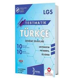Kitap 2021 LGS Testmatik Türkçe Deneme Sınavları-Bilinçsel Yayınları