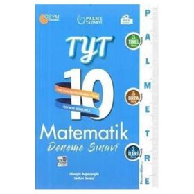 Kitap 2021 TYT 10 Deneme Sınavı Matematik-Palme Yayıncılık