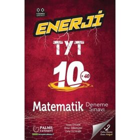 Kitap 2021 TYT 10 Deneme Sınavı Matematik-Palme Yayıncılık