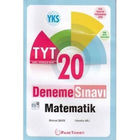 Kitap 2021 TYT 10 Deneme Sınavı Matematik-Palme Yayıncılık