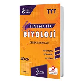 Kitap 2021 TYT Testmatik Biyoloji Deneme Sınavları-Bilinçsel Yayınları