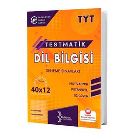 Kitap 2021 TYT Testmatik Dil Bilgisi Deneme Sınavları-Bilinçsel Yayınları