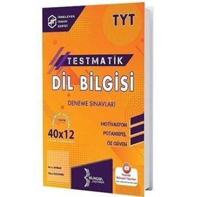 Kitap 2021 TYT Testmatik Dil Bilgisi Deneme Sınavları-Bilinçsel Yayınları