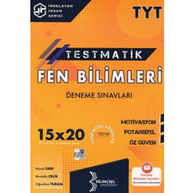 Kitap 2021 TYT Testmatik Fen Bilimleri Deneme Sınavları-Bilinçsel Yayınları