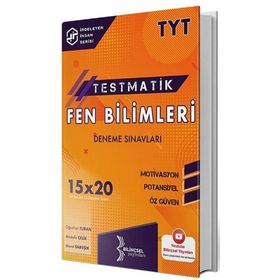Kitap 2021 TYT Testmatik Fen Bilimleri Deneme Sınavları-Bilinçsel Yayınları