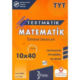 Kitap 2021 TYT Testmatik Matematik Deneme Sınavları-Bilinçsel Yayınları