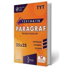 Kitap 2021 TYT Testmatik Paragraf Deneme Sınavları-Bilinçsel Yayınları