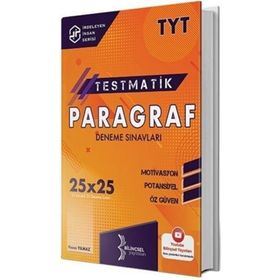 Kitap 2021 TYT Testmatik Paragraf Deneme Sınavları-Bilinçsel Yayınları