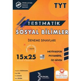 Kitap 2021 TYT Testmatik Sosyal Bilimler Deneme Sınavları-Bilinçsel Yayınları