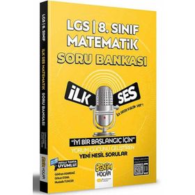 Kitap 2022 LGS İlk Ses Yeni Nesil Matematik Soru Bankası