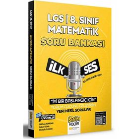 Kitap 2022 LGS İlk Ses Yeni Nesil Matematik Soru Bankası