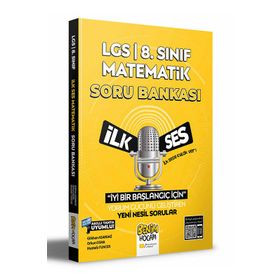 Kitap 2022 LGS İlk Ses Yeni Nesil Matematik Soru Bankası