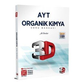 Kitap 3D Yayınları AYT Kimya Organik Soru Bankası