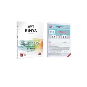 Kitap 3D Yayınları AYT Kimya Simülasyon 24 Deneme