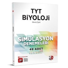 Kitap 3D Yayınları Tyt Biyoloji Simülasyon 48 Deneme