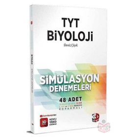 Kitap 3D Yayınları Tyt Biyoloji Simülasyon 48 Deneme