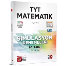 Kitap 3D Yayınları Tyt Matematik Simülasyon 10 Deneme