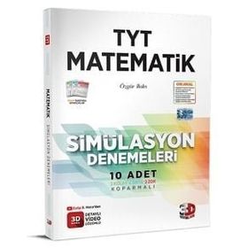 Kitap 3D Yayınları Tyt Matematik Simülasyon 10 Deneme