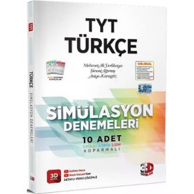 Kitap 3D Yayınları Tyt Türkçe Simülasyon 10 Deneme
