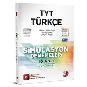 Kitap 3D Yayınları Tyt Türkçe Simülasyon 10 Deneme