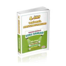 Kitap 4. Sınıf Bilsem Yeni Nesil Mantık Muhakeme Yeteneği Soru Bankası-Editör Yayınları