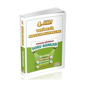 Kitap 4. Sınıf Bilsem Yeni Nesil Mantık Muhakeme Yeteneği Soru Bankası-Editör Yayınları