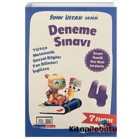 Kitap 4.Sınıf Deneme Sınavı 7 Deneme-Salan Yayınları
