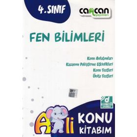 Kitap 4. Sınıf Fen Bilimleri Afilli Konu Kitabım Yeni-Cancan Yayınları