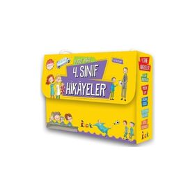 Kitap 4. Sınıf Hikayeler 10 Kitap Set + Soru Kitapçığı