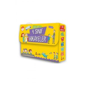 Kitap 4. Sınıf Hikayeler 10 Kitap Set + Soru Kitapçığı