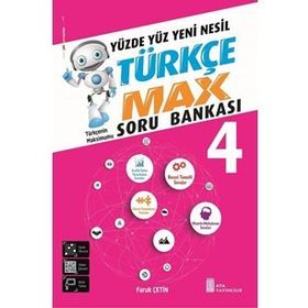 Kitap 4. Sınıf Türkçe Max Soru Bankası