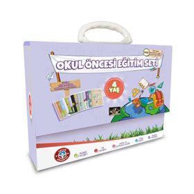 Kitap 4 Yaş Çocuk Akademi Okul Öncesi Eğitim Seti