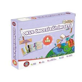 Kitap 4 Yaş Çocuk Akademi Okul Öncesi Eğitim Seti