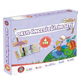 Kitap 4 Yaş Çocuk Akademi Okul Öncesi Eğitim Seti